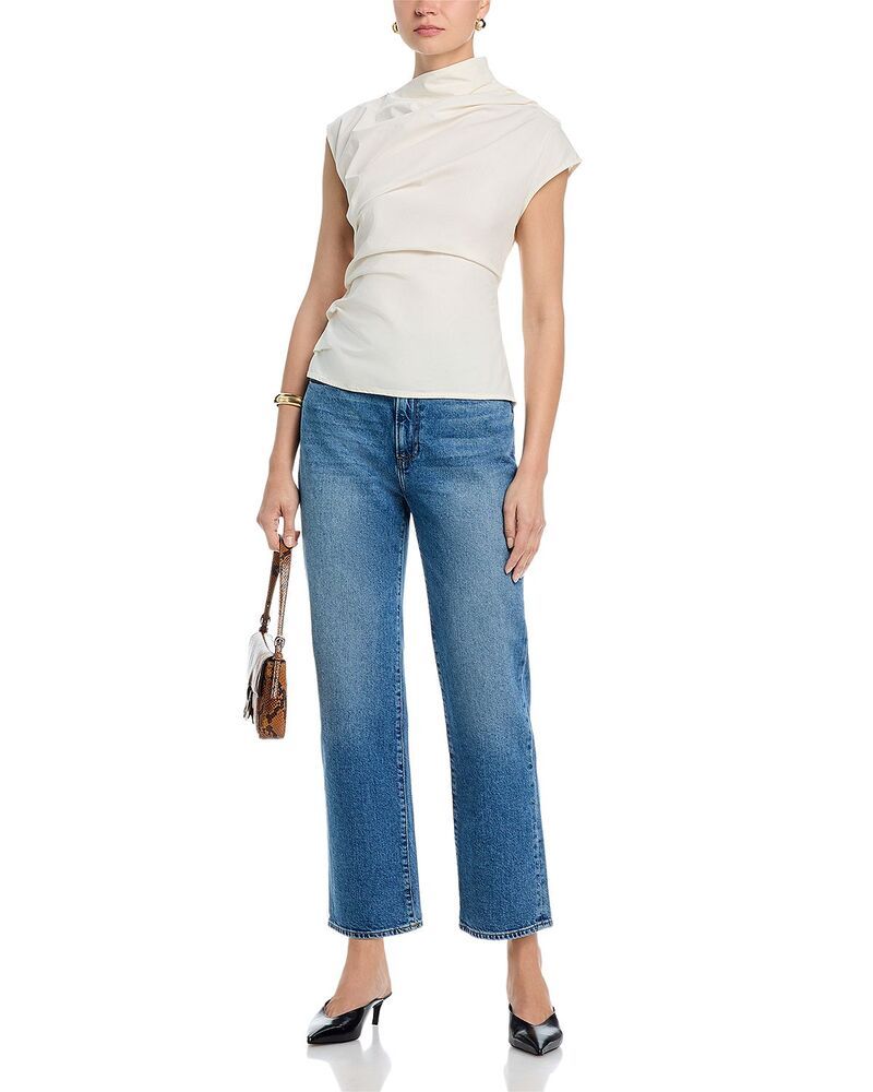 ペイジ レディース ボトムス デニムパンツ プチ ジーンズ PAIGE Petite Stevie High Rise Jeans in Keystone
