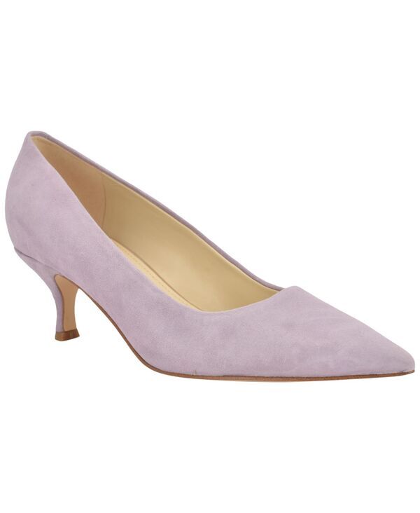 ナインウェスト レディース シューズ パンプス ヒール Nine West Womensisko Tapered Kitten Heel Pumps Pale Lilac Suede ライラック