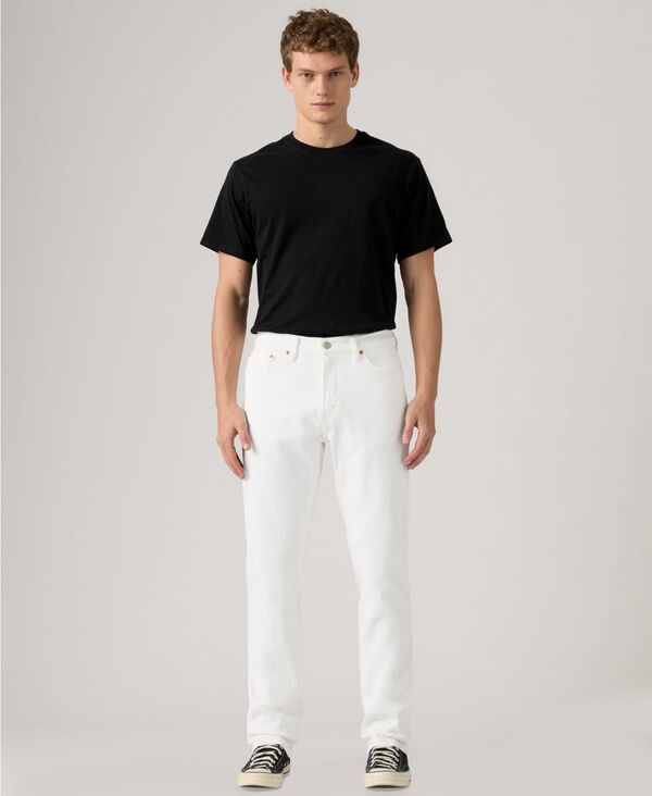 リーバイス メンズ ボトムス デニムパンツ ジーンズ Levis Mens 541 Athletic Taper Stretch Jeans White Riverock ホワイト