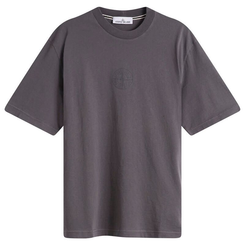 ストーンアイランド メンズ トップス Tシャツ Stone Island Camo Compass TShirt Blue Grey グレー