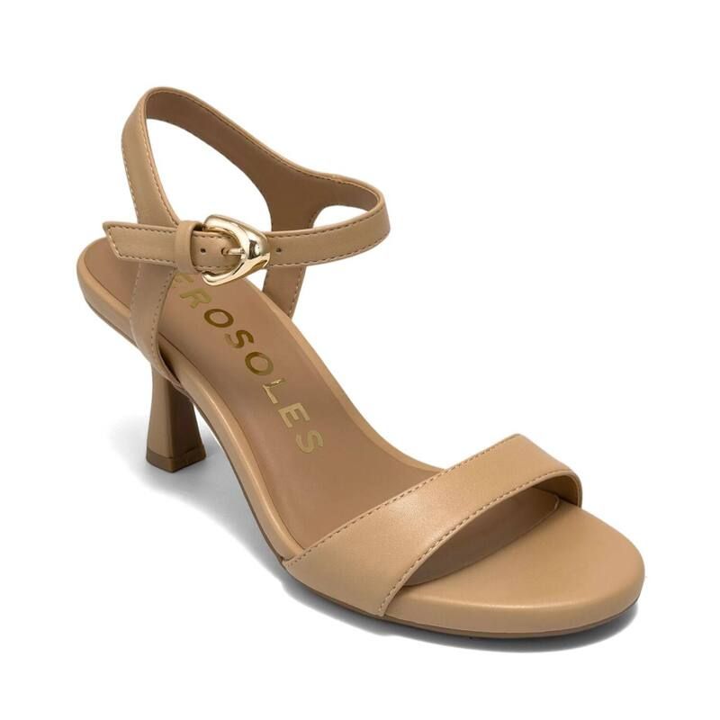エアロソールズ レディース シューズ パンプス サンダル Aerosoles Dayonara Womens Wedge Slingback Sandals Beige Bisque ベージュ