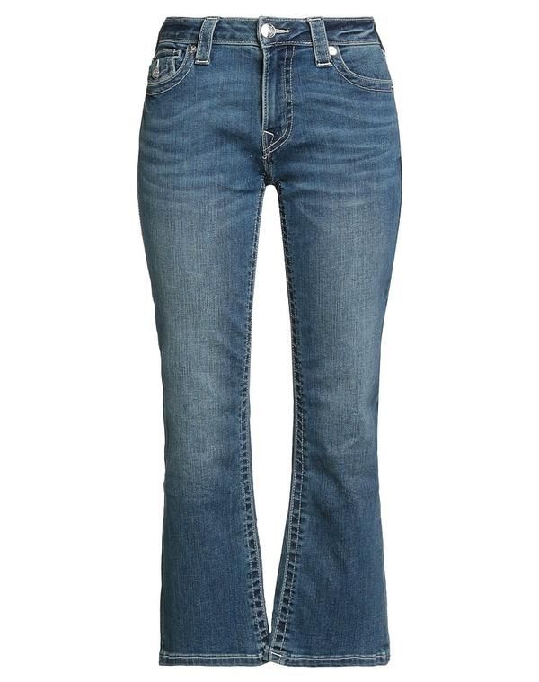 トゥルーレリジョン レディース ボトムス デニムパンツ ジーンズ TRUE RELIGION Blue ブルー