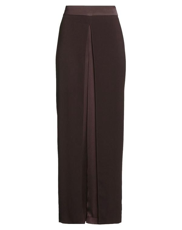 リュージョー レディース ボトムス カジュアルパンツ ワイドパンツ LIU JO Dark Brown ブラウン