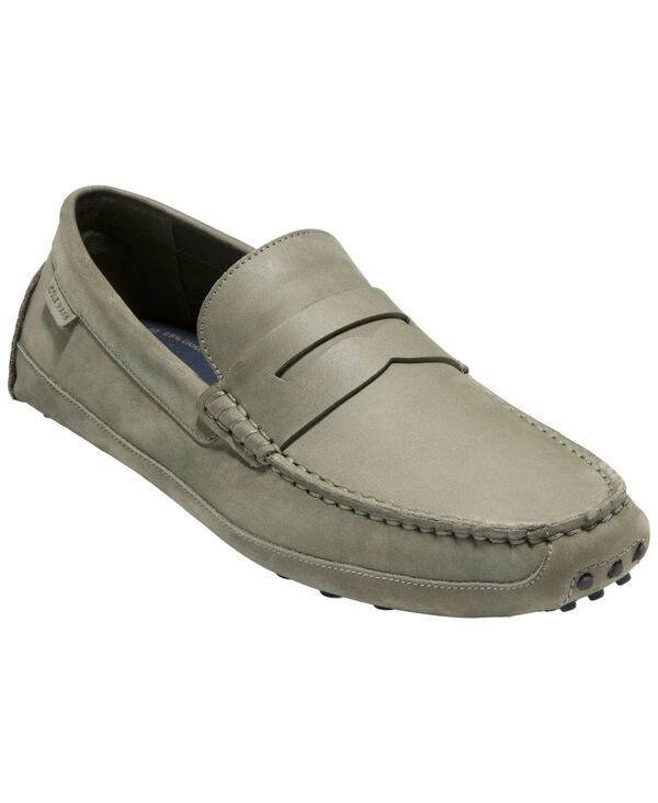 コールハーン メンズ シューズ スリッポン・ローファー Cole Haan Mens Davies Grand Slip On Driving Loafers Dusty Olive Nubuck オ