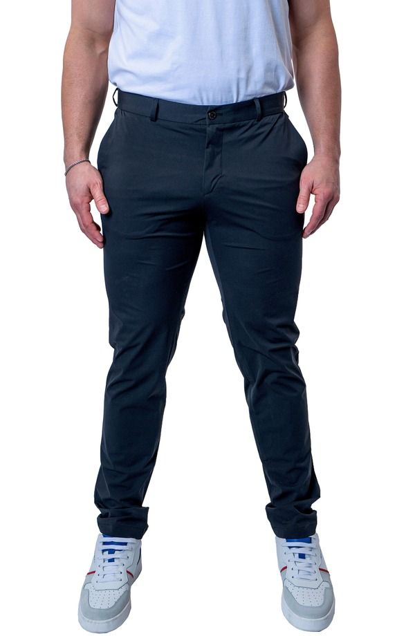 マセオ メンズ ボトムス カジュアルパンツ スリムフィット Maceoo Allday Slim Fit Pants Black ブラック