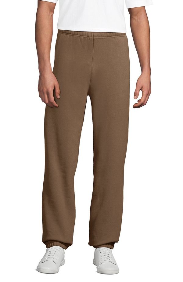 ランズエンド メンズ ボトムス カジュアルパンツ スウェットパンツ Lands End Seriousweatsweatpants Dark Jute Brown ブラウン