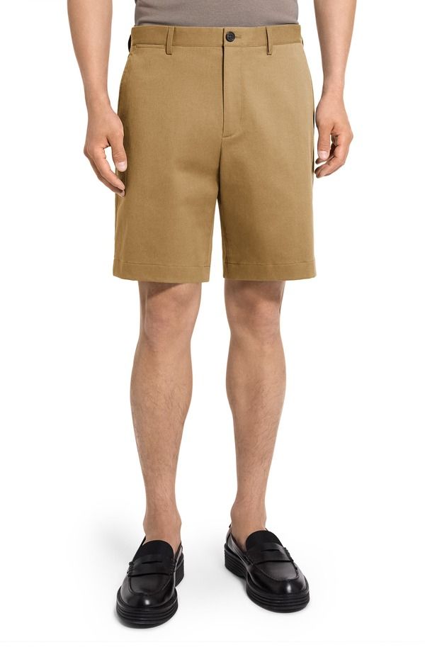セオリー メンズ ボトムス ハーフパンツ・ショーツ ショートパンツ コットン Theory Standard Chino in Moonsoft Cotton Blend Shorts Fresh K
