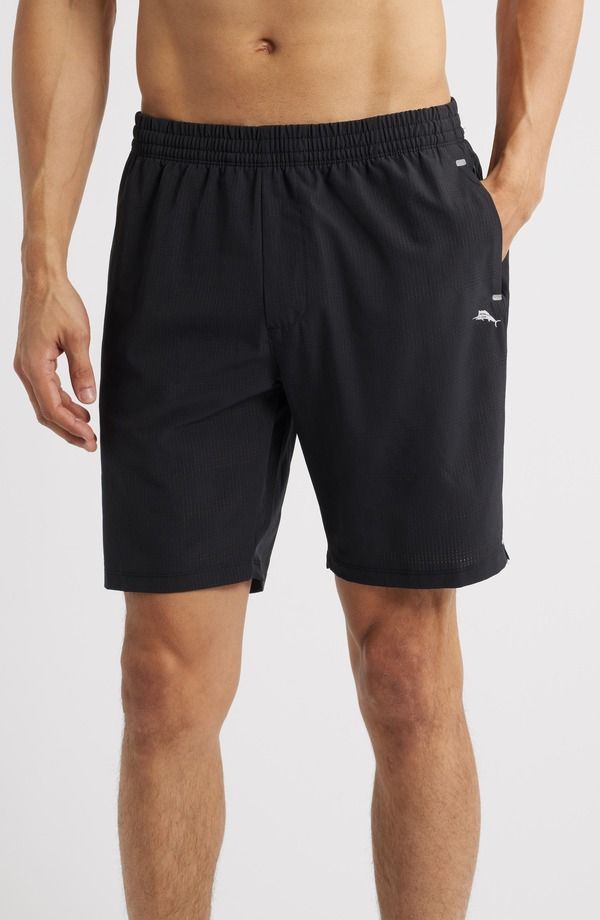 トッミーバハマ メンズ 水着 ハーフパンツ・ショーツ Tommy Bahama Huntington Bay 8 Swim Trunks Black ブラック