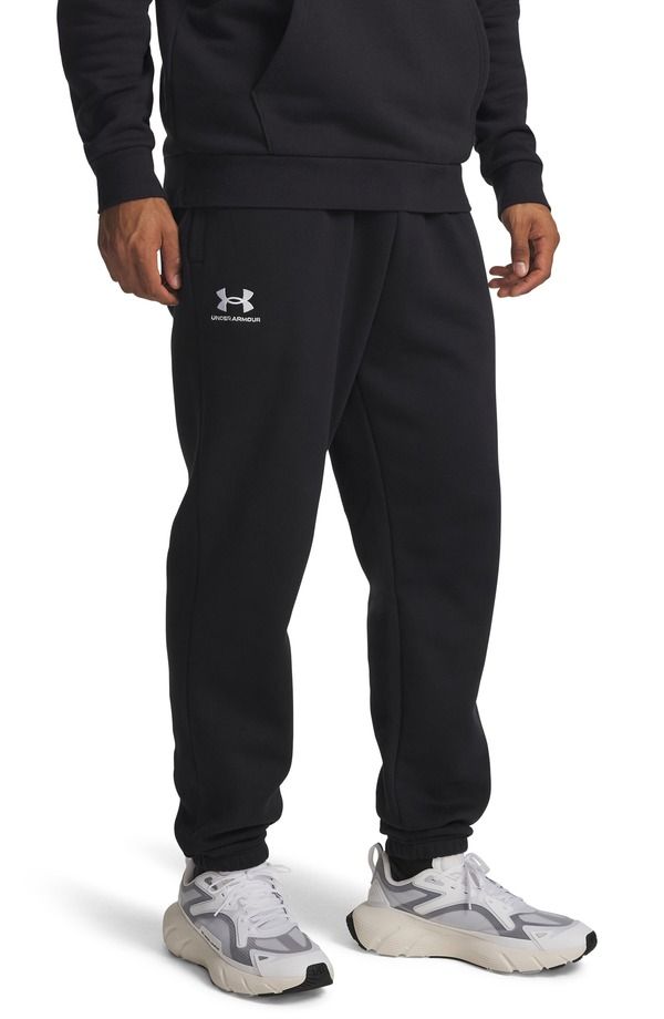アンダーアーマー メンズ ボトムス カジュアルパンツ ジョガーパンツ フリース Under Armour Icon Fleece Joggers Black ブラック