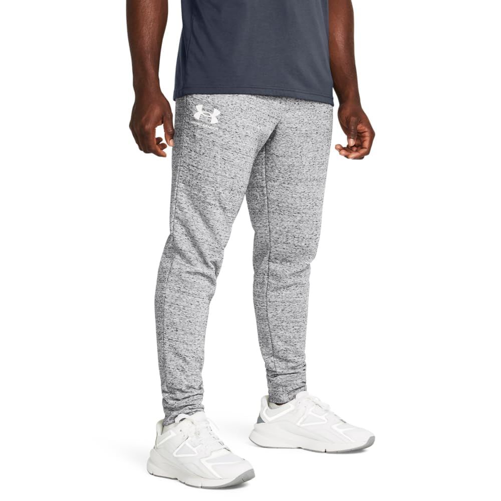 [Under Armour] UA Rival Terry Jogger Mod Gray Light Heather / / Onyx White XXL [Mod Gray Light Heather / / Onyx White] [2XL]