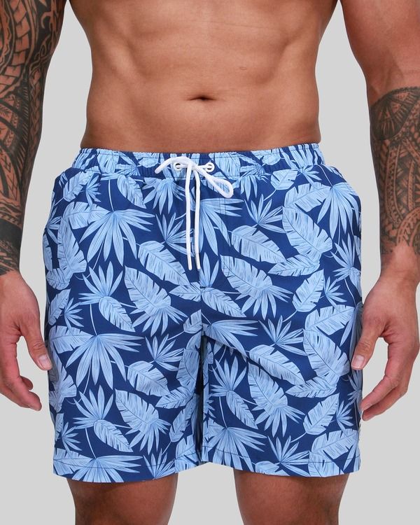 モスマン メンズ 水着 ハーフパンツ・ショーツ ショートパンツ Mosmann Australia Menswim Shorts Dark Blue ブルー
