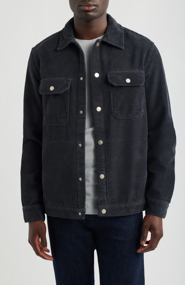 マーヴィ ジーンズ メンズ トップス シャツ コーデュロイ Mavi Jeans Corduroy SnapUp Shirt Phantom