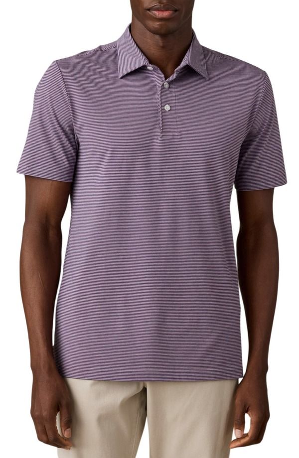 ファレティ メンズ トップス ポロシャツ Faherty Movement Polo Rose Peak Stripe ストライプ