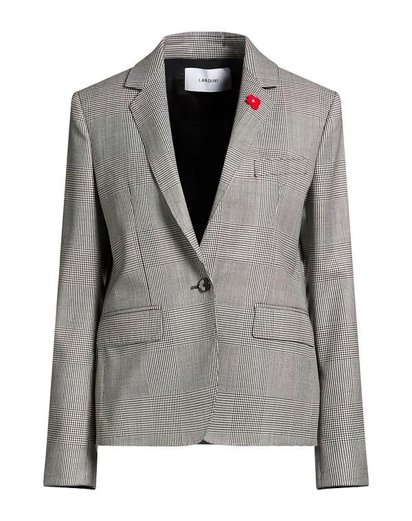 ラルディーニ レディース アウター ジャケット・ブルゾン テーラードジャケット LARDINI Gray グレー