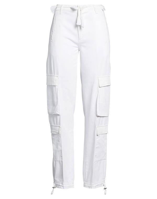 ドンダップ レディース ボトムス カジュアルパンツ カーゴパンツ DONDUP White ホワイト
