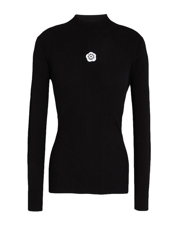 ケンゾー レディース アウター ニット・セータートルネック KENZO Black ブラック