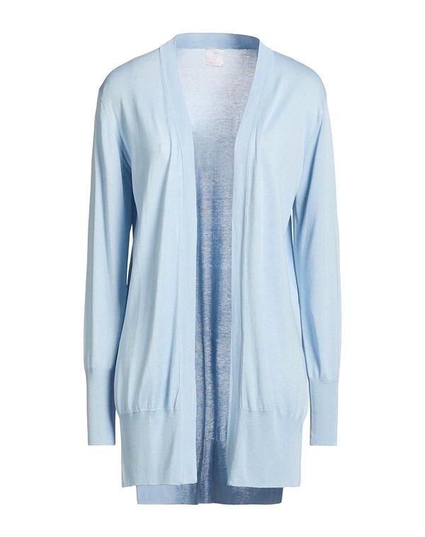 イレブンティ レディース アウター カーディガン ELEVENTY Sky Blue ブルー