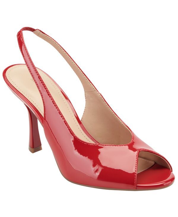 マークフィッシャー レディース シューズ サンダル Marc Fisher Womens Vasi Peep Toe Dressandals Red Patent レッド
