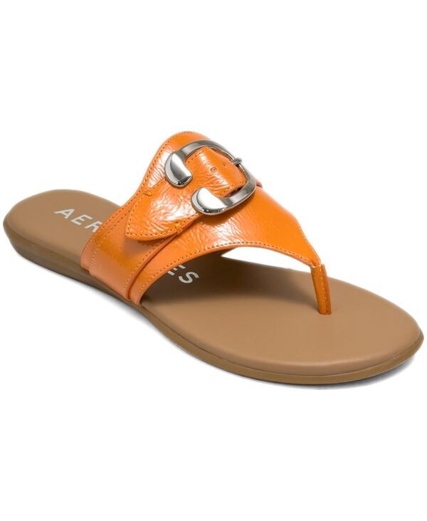 エアロソールズ レディース シューズ サンダル Aerosoles Womens Glitz Open Toe Flat Sandals Melon