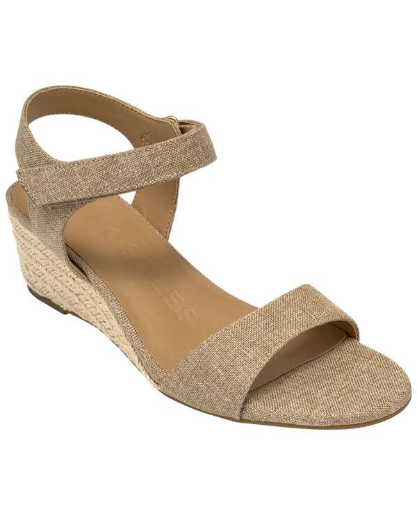 エアロソールズ レディース シューズ サンダル Aerosoles Womens Wel Open Toe Wedge Sandals Natural