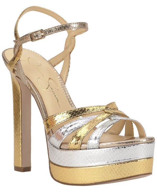 ジェシカシンプソン レディース シューズ サンダル プラットフォーム ヒール Jessica Simpson Womens Itzari Strappy HighHeel Platform Sanda