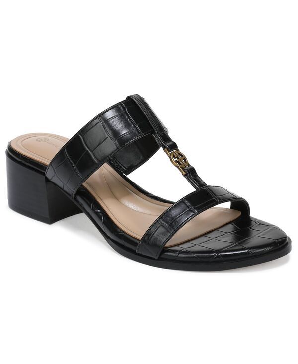 ジャーニ ベルニーニ レディース シューズ サンダル ヒール Giani Bernini Womens Ciaraa Stacked Block Heel Dressandals Black Beau