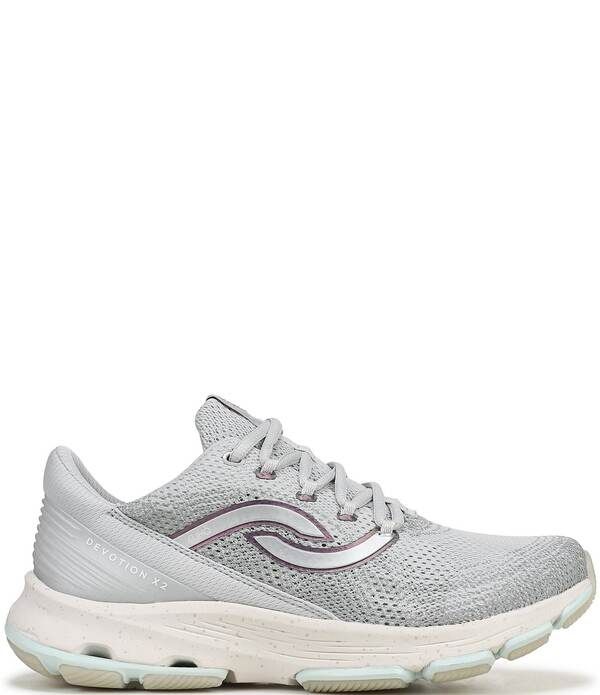 ライカ レディース シューズ スニーカー メッシュ Ryka Womens Devotion X 2 Mesh Fitness Walking Sneakers Vapor Grey グレー