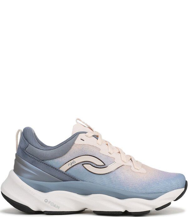ライカ レディース シューズ スニーカー メッシュ Ryka Womens Elevate LX Mesh Walking Sneakers Flintstone Blue ブルー