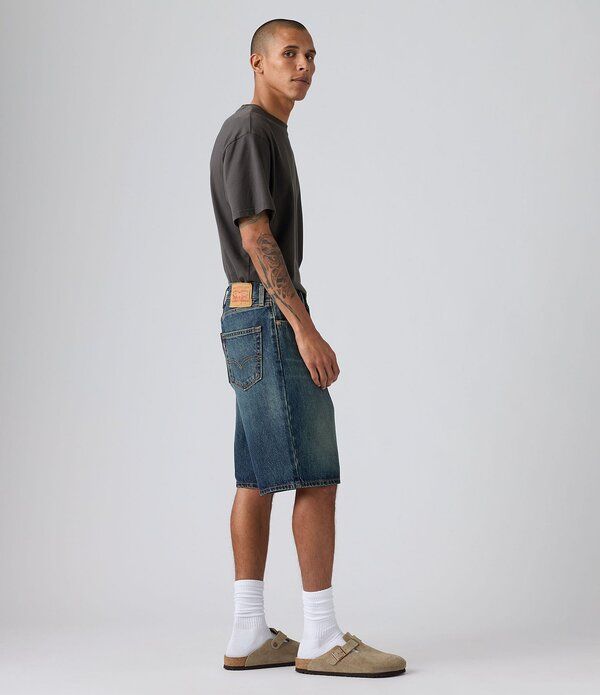リーバイス メンズ ボトムス ハーフパンツ・ショーツ ショートパンツ デニム LevisR 469 Loose Fit 12 Inseam Denim Shorts Vintage Story デニム