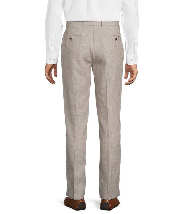 ラウンドトゥリーアンドヨーク メンズ ボトムス カジュアルパンツ リネン Roundtree Yorke Classic Fit Flat Front Solid Linen Dress Pants ラウンドトゥリーアンドヨーク メンズ ボトムス カジュアルパンツ リネン Roundtree Yorke Classic Fit Flat Front Solid Linen Dress Pants