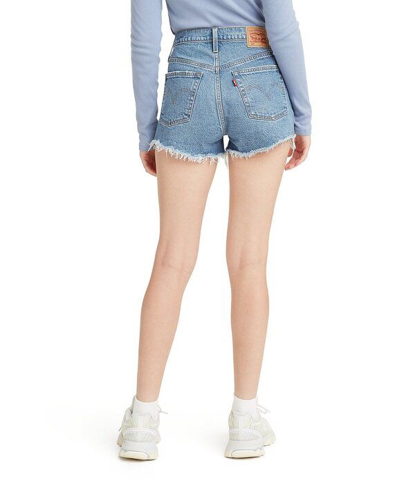 リーバイス レディース ボトムス ハーフパンツ・ショーツ ショートパンツ デニム LevisR 501R Original High Rise Frayed Hem Denim Shorts Jazz