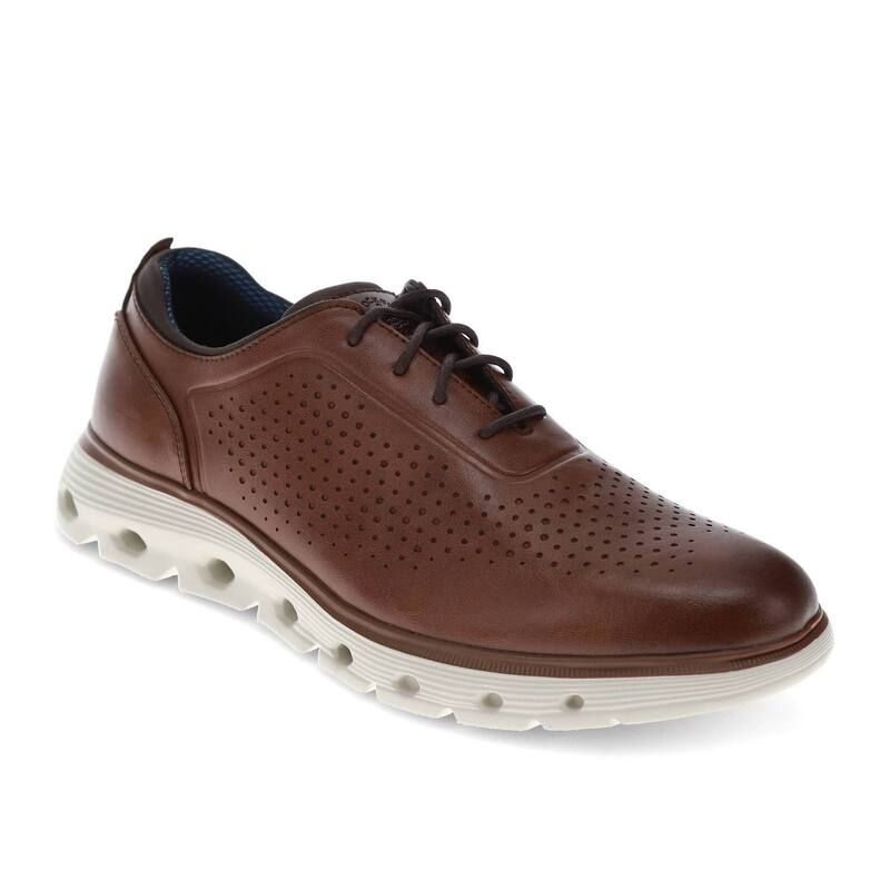ドッカーズ レディース シューズ オックスフォード スニーカー レース Dockers Ferguson Mens CasualaceUp Sneakers Cognac