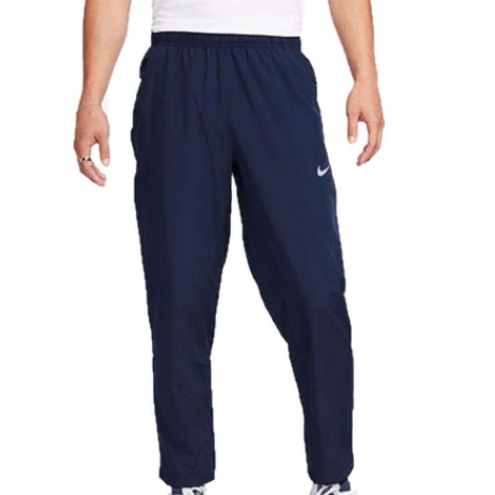 [ナイキ] Dri-FIT フォーム オープンヘム バーサタイル パンツ リフレクティブ 反射素材 FB7491-451 オブシディアン/ブラック ジャージ 上下 セットアップ対応モデル スポーツウェア ジム [451：オブシディアン/ブラック] [2XL]