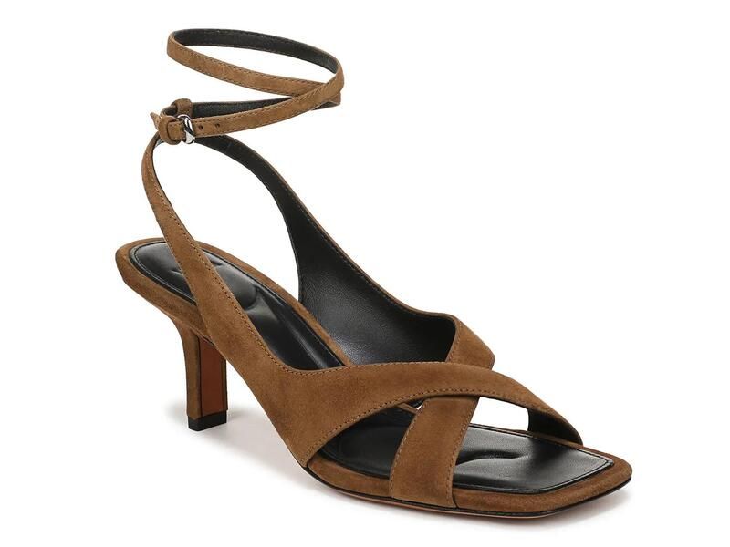 ヴィンス レディース シューズ サンダル VinceLola Sandal Elmwood Brown Suede ブラウン