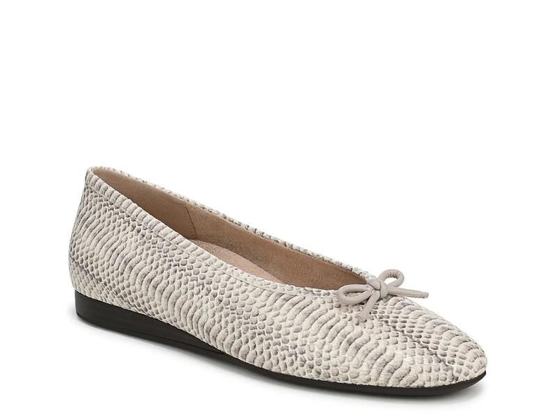 バイオニック レディース シューズ パンプス VionicLarissa Ballet Flat White ホワイト