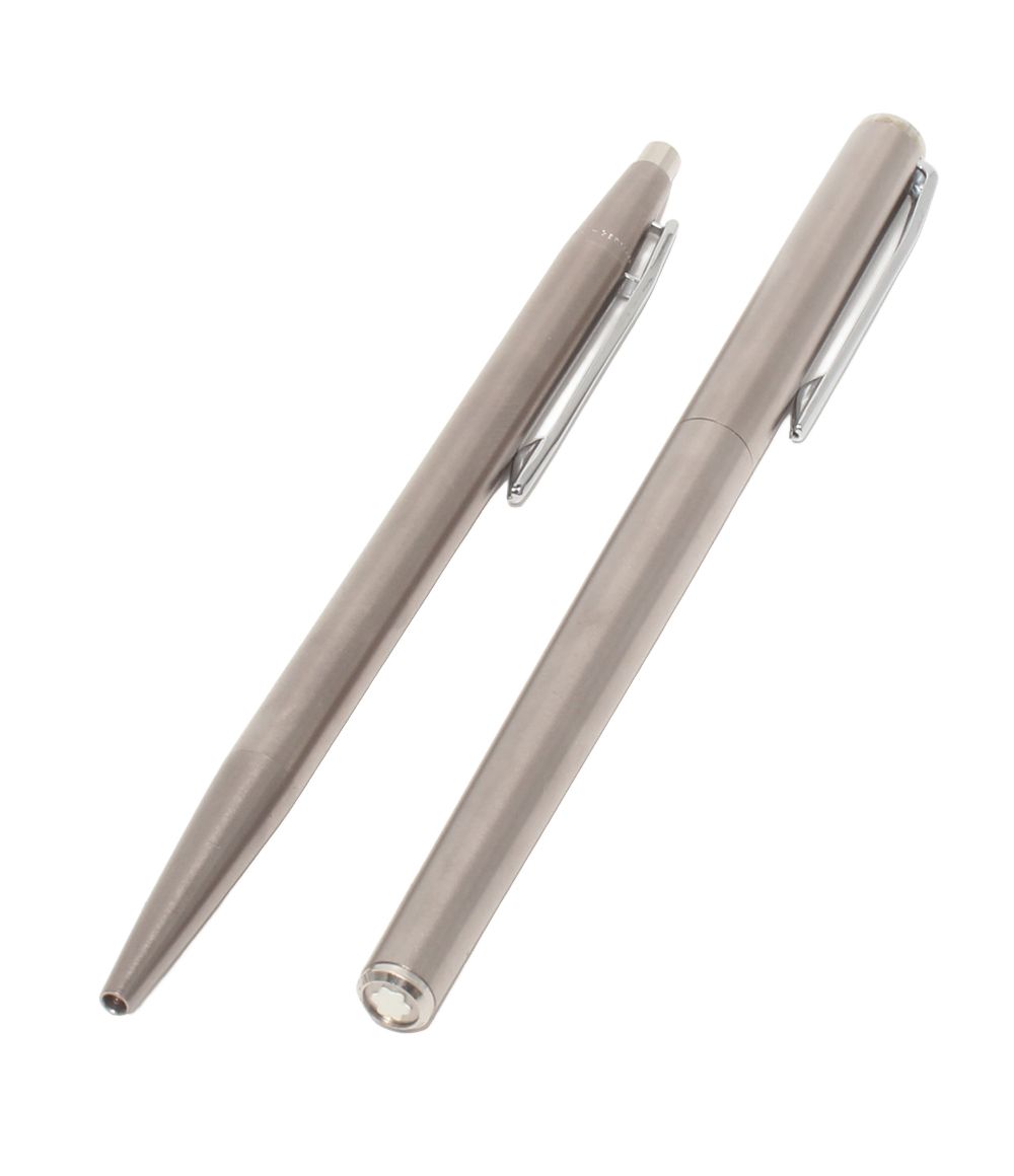 モンブラン 万年筆 コンバーター式 ボールペン ノック式 2点セット MONTBLANC