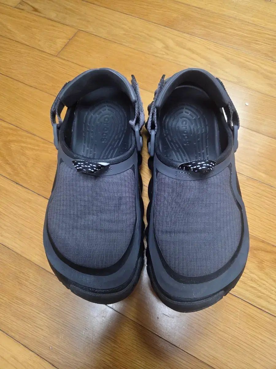 （ほぼ新品）Crocs Ecco RO リップストップ クロッグ ブラック 260 M7 W9
