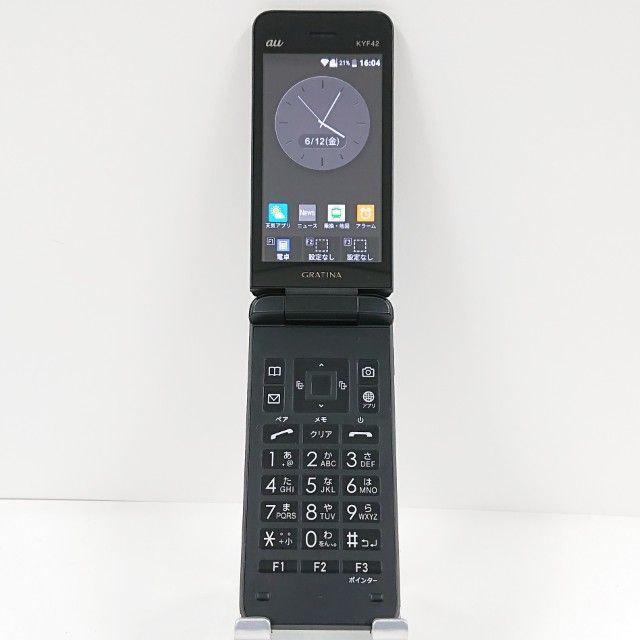 GRATINA KYF42 au ブラック 送料無料 本体 c20651