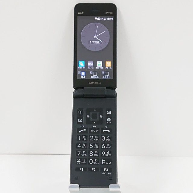 GRATINA KYF42 au ブラック 送料無料 本体 c20652
