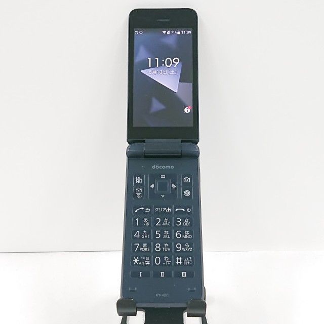 DIGNO ケータイ KY-42C ドコモ ブラック 送料無料 本体 c20708