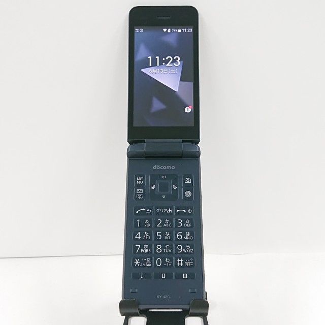 DIGNO ケータイ KY-42C ドコモ ブラック 送料無料 本体 c20709