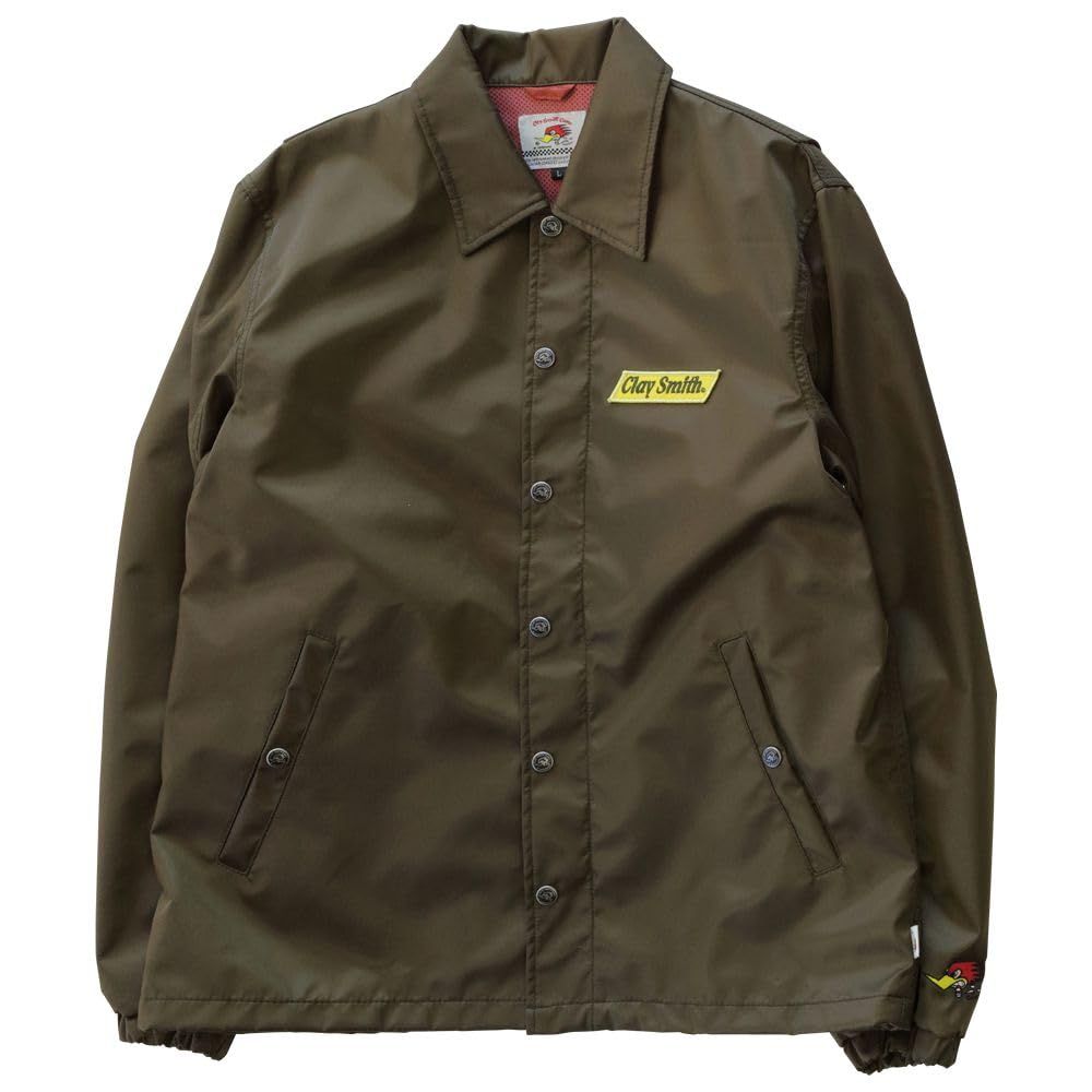 新品 [クレイスミス] BRACKBIRD コーチジャケット CSY-3910 (S オリーブ)