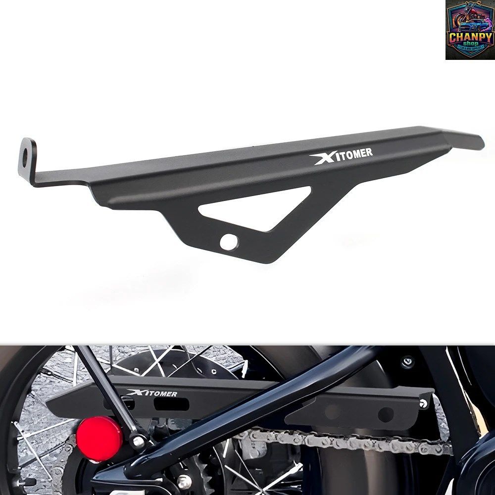 トライアンフ ボンネビル 2017-2022 スピードマスター 2018-2022 モーターサイクル チェーンガード カバー プロテクター スプロケットカバ