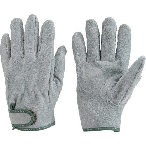 新品 TRUSCO(トラスコ) オイル加工革手袋 マジック式 LLサイズ TYK-717PW-LL x 10 双【ケース販売】