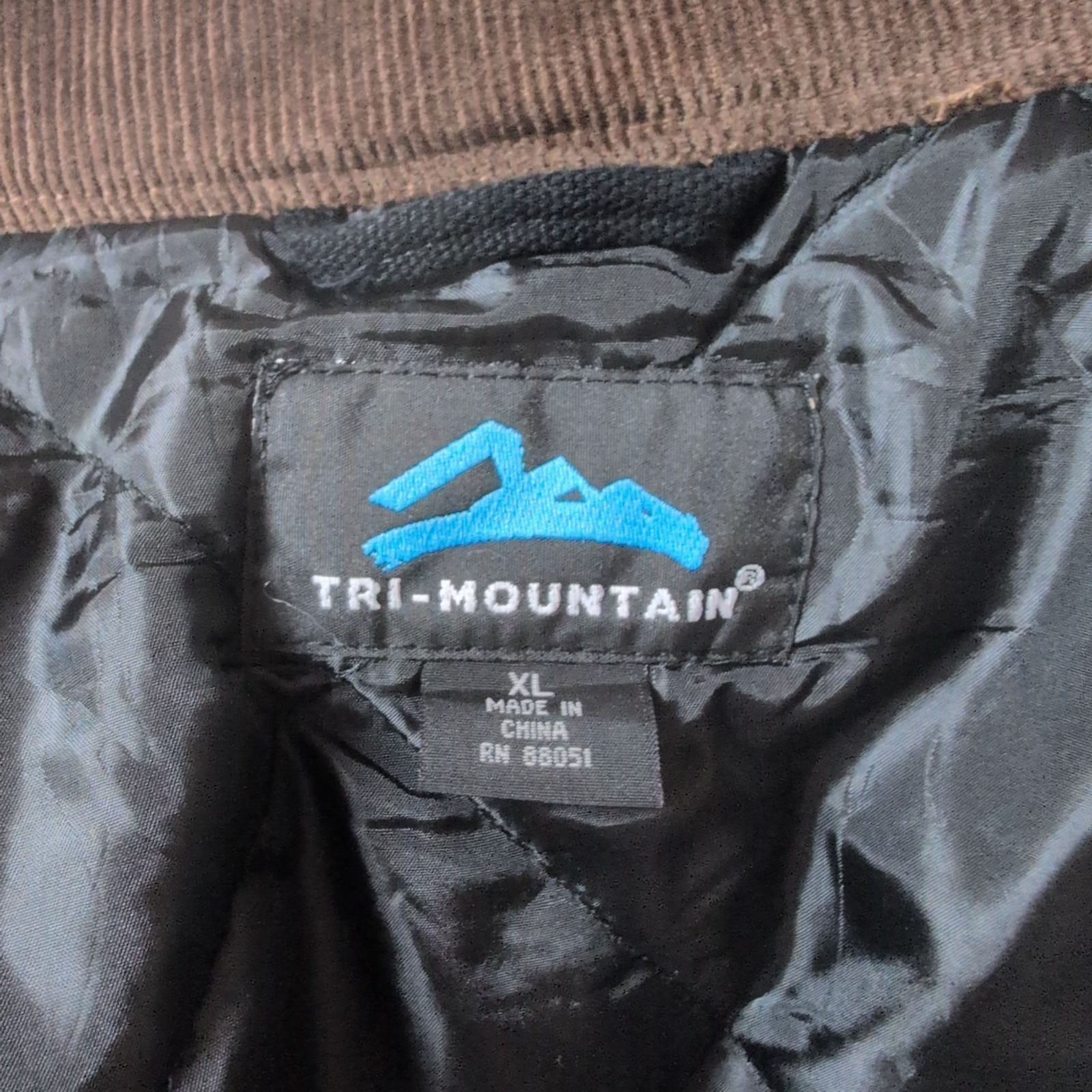 Tri-Mountain/トライマウンテン】ダック デトロイト ジャケット 襟