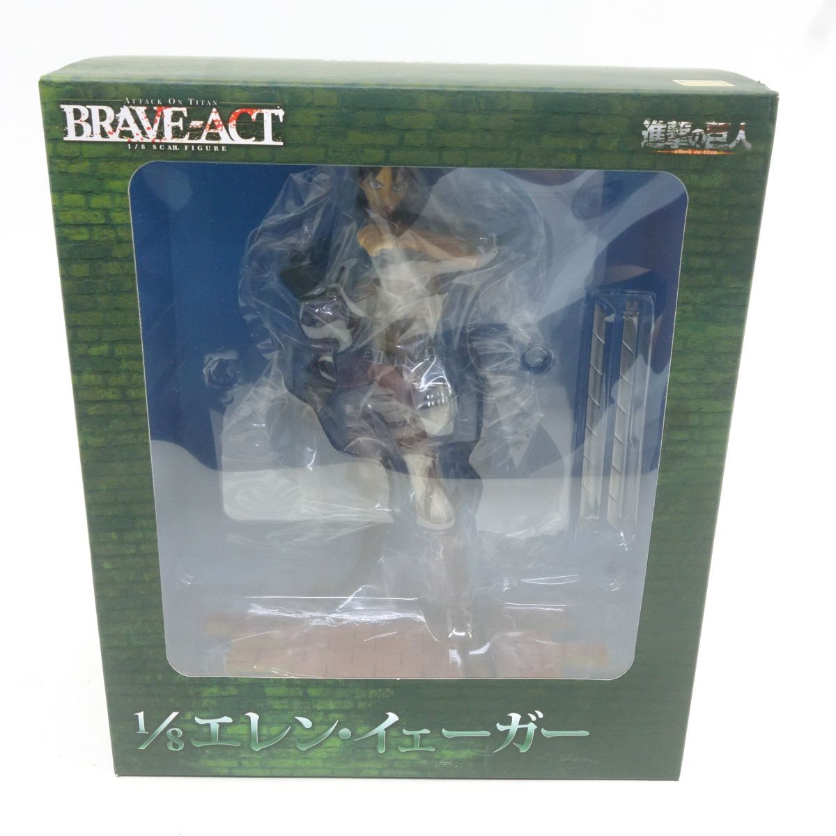 【未開封】BRAVE-ACT 進撃の巨人 エレン・イェーガー 1/8スケール フィギュア