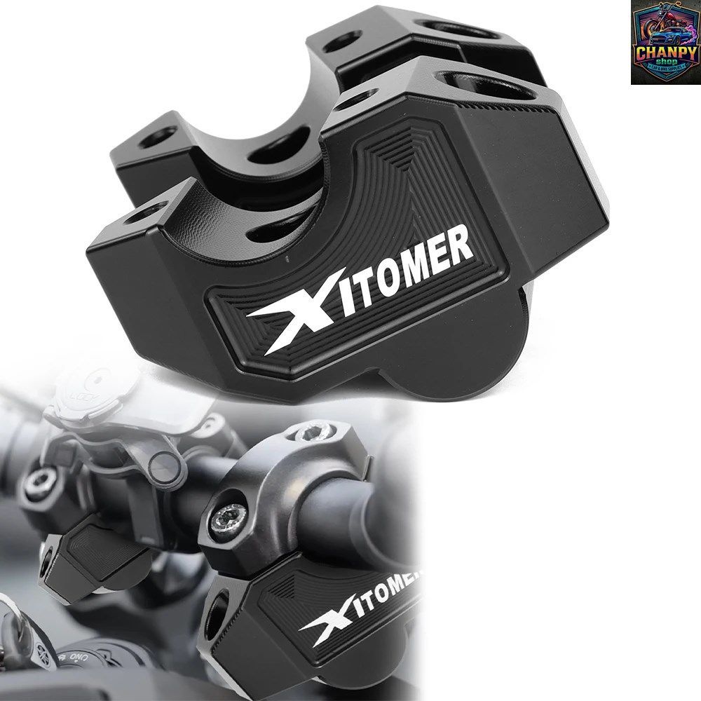 ヤマハ MT-09 MT09 2024-2025 オートバイ用オフセットハンドルバーライザー ハンドルバーマウントクランプアダプター