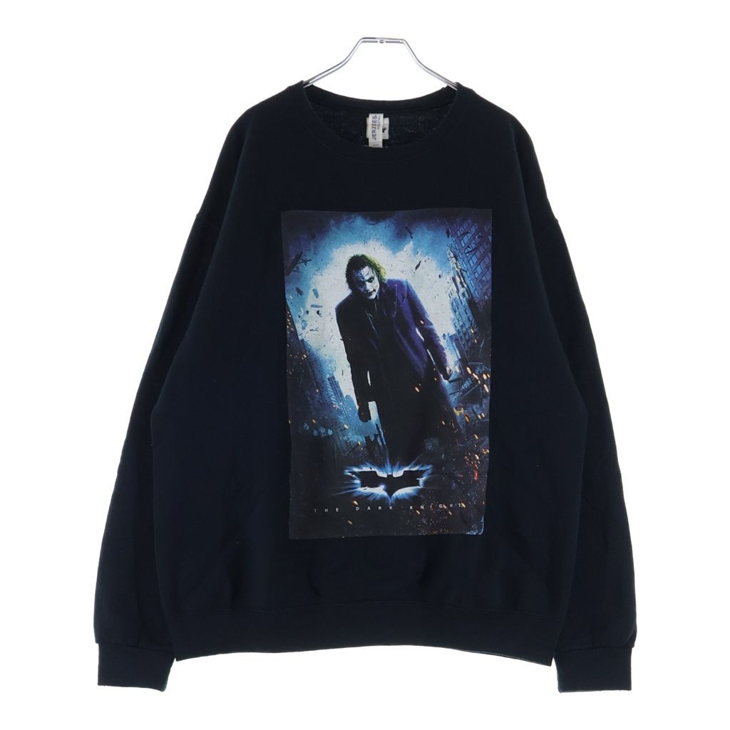 WACKO MARIA (ワコマリア) 25SS THE DARK KNIGHT TRILOGY SWEAT SHIRT TYPE-3 バットマン ダークナイトトリロジー クルーネックスウェットシャツ トレーナー ブラック TDKT-WM-SS03