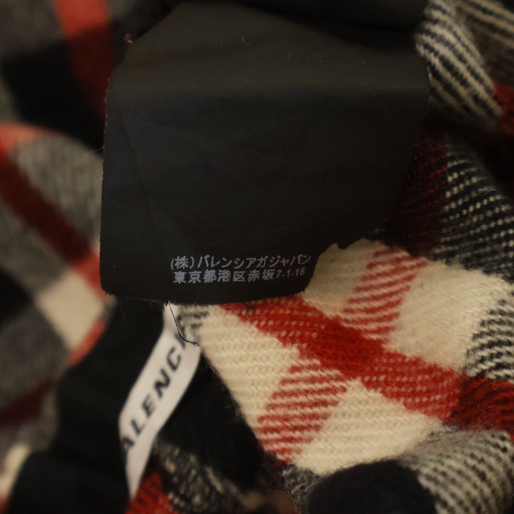 BALENCIAGA (バレンシアガ) 18AW チェック柄 コットンスウェットパンツ