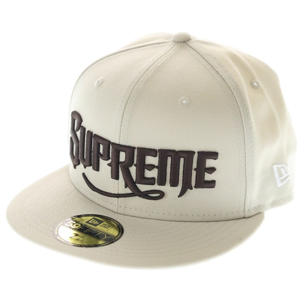 SUPREME (シュプリーム) 24AW ×New Era Mister Cartoon Cap ニューエラ ミスター カートゥーン ベースボールキャップ 帽子 ベージュ